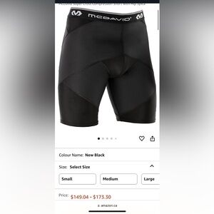 McDavid Super Cross Compression Short with Hip Spica